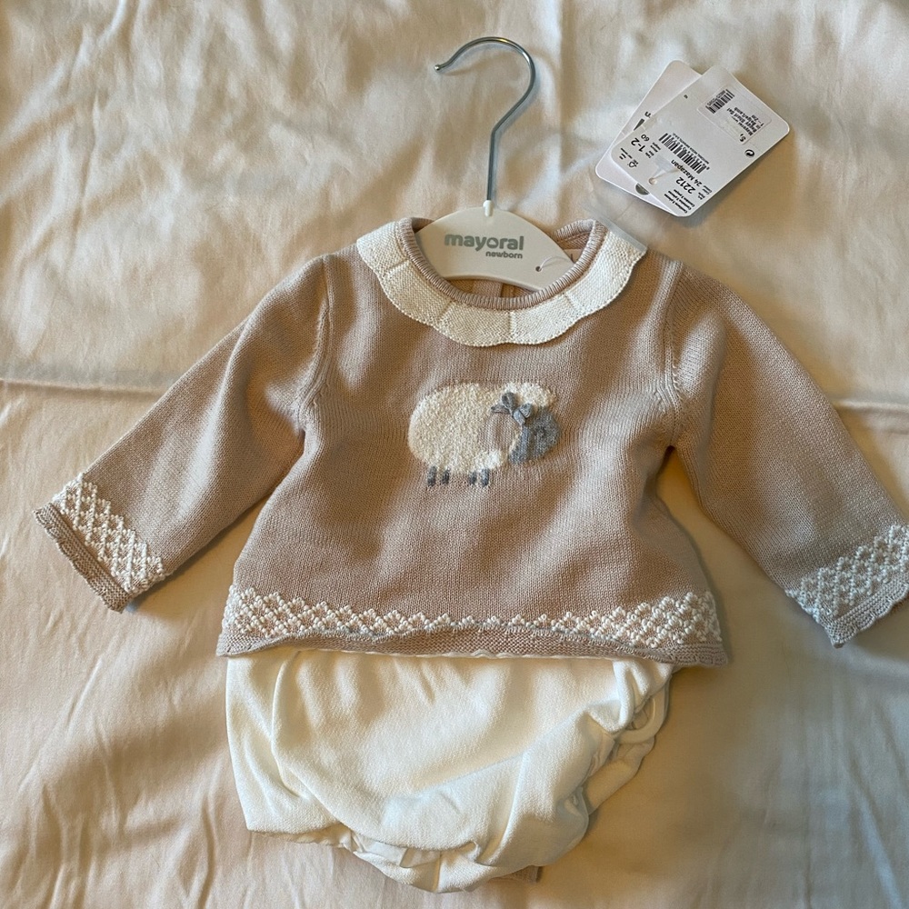 Mayoral Newborn Outfit